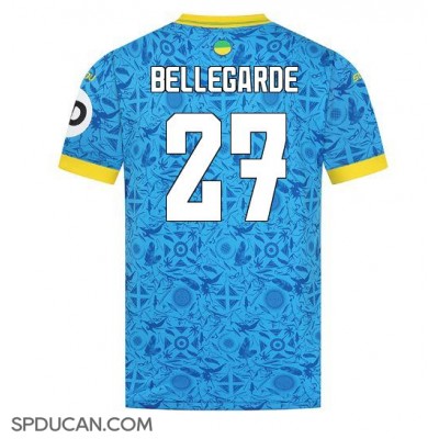 Muški Nogometni Dres Wolves Jean-Ricner Bellegarde #27 Rezervni 2025-26 Kratak Rukav Muški Nogometni Dres Wolves Jean-Ricner Bellegarde #27 Rezervni 2025-26 Kratak Rukav